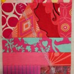 Pink color strip #117