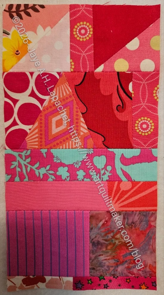 Pink color strip #117
