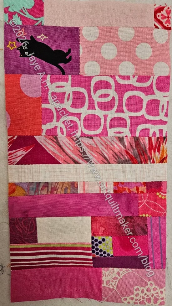 Pink color strip #118