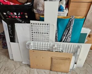 Tall tools and supplies