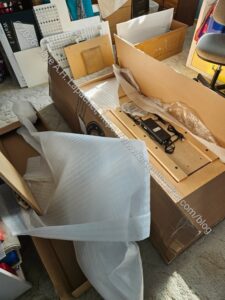 Sewing table mess